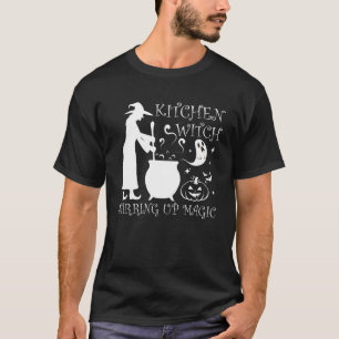 T-shirt Sorcière de cuisine Stirring Up cuisine magique ha