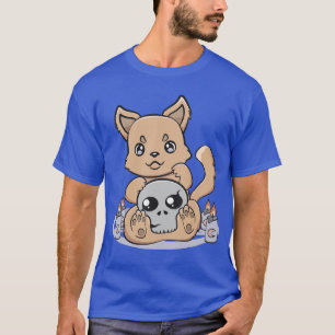 T-shirt Sorcière de Dingo Halloween Mignonne Chibi Wicca A