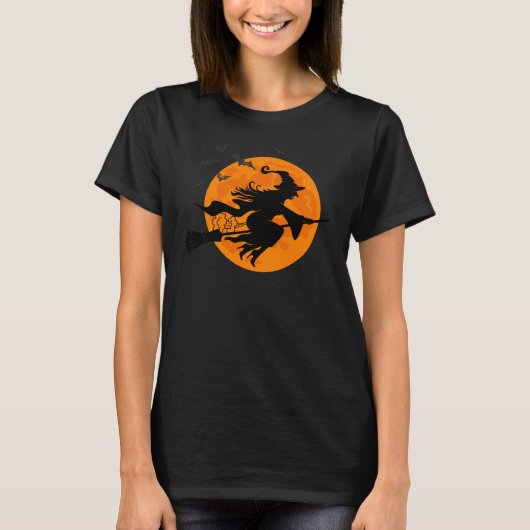 T-shirt Sorcière de farce drôle (Devant)