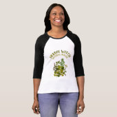 T-shirt Sorcière de fines herbes - guérison naturelle, (Devant entier)