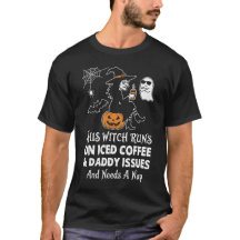 Sorcière de Halloween Sarcastique Café Glacé Probl