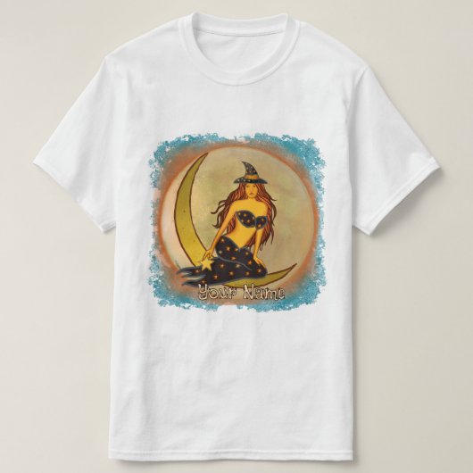 T-shirt Sorcière de la Lune Noire (Design devant)