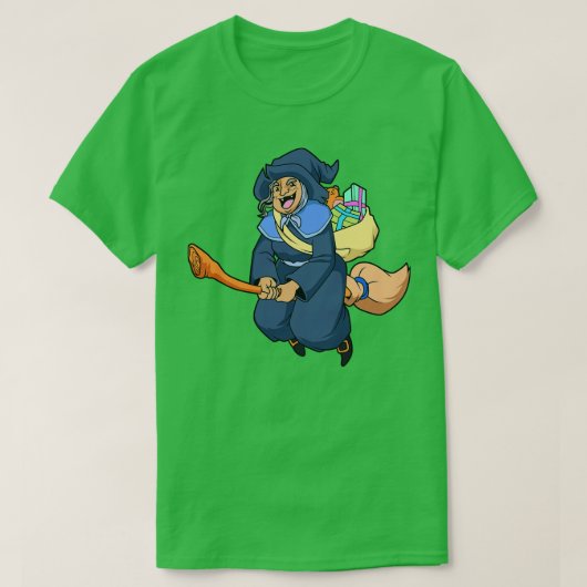 T-shirt Sorcière de Noël Befana (Design devant)