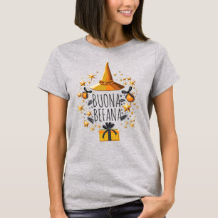 T-shirt Sorcière de Noël italienne Buona Befana