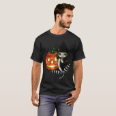 T-shirt Sorcière de nuit de Halloween et chemise gothiques (Devant entier)