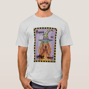 T-shirt Sorcière de Setter irlandais
