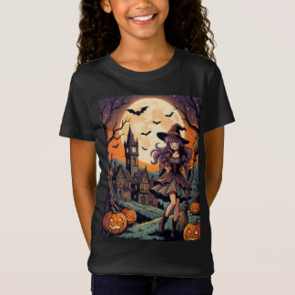 T-Shirt Sorcière d'Halloween