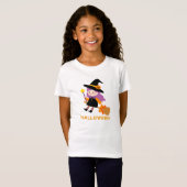 T-Shirt Sorcière d'Halloween (Devant entier)