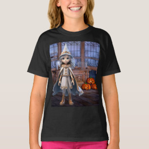 T-shirt Sorcière d'Halloween.