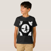 T-shirt sorcière d'halloween (Devant entier)