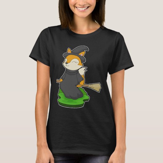 T-shirt Sorcière d'Halloween de Fox (Devant)