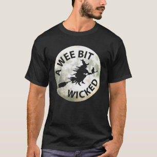 T-shirt Sorcière d'Halloween Un peu méchante