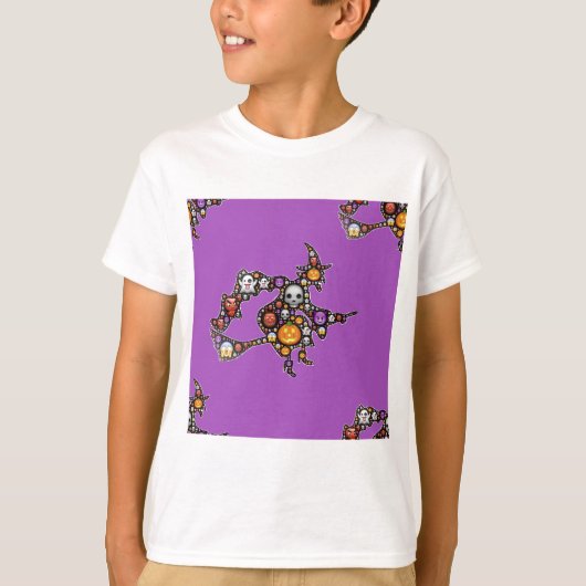 T-shirt sorcière émoji (Devant)