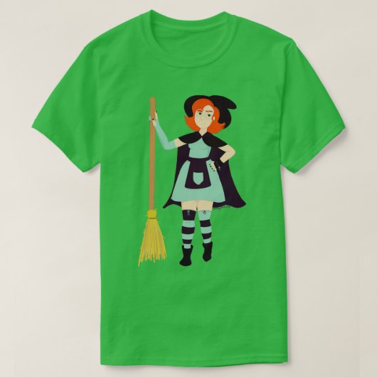 T-shirt Sorcière forestière (Design devant)