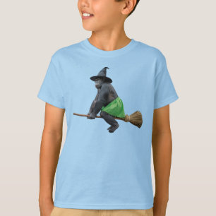 T-shirt Sorcière Gorille Drôle Enfants'
