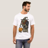 T-shirt Sorcière Halloween (Devant entier)