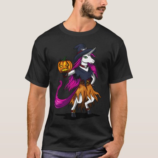 T-shirt Sorcière Licorne (Devant)