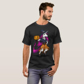 T-shirt Sorcière Licorne (Devant entier)