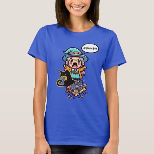 T-shirt Sorcière maudite (Devant)