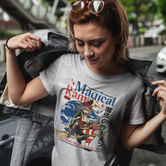 T-shirt Sorcière Ramen nouilles Fanatsy
