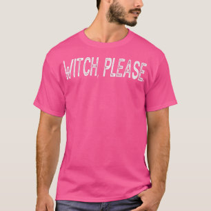 T-shirt Sorcière S'Il Vous Plaît Chemises Halloween Por Fe