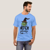 T-shirt Sorcière S'il vous plaît Halloween par Mo Dreams g (Devant entier)