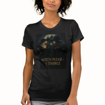 T-shirt Sorcière S'il vous plaît Manches Courtes