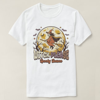 T-shirt SORCIÈRE S'IL VOUS PLAÎT, Sorcière d'Halloween