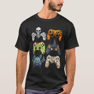 T-shirt Sorcière squelette zombie momie 