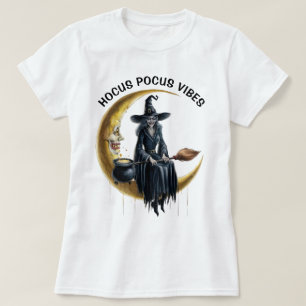 T-shirt Sorcière sur la Lune