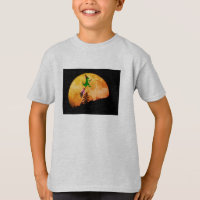 Sorcière T-Rex Joueuse Halloween Tee | Enfants amu