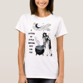 T-shirt Sorcière tirée à la main brasse Tee - shirts - Inc (Devant)