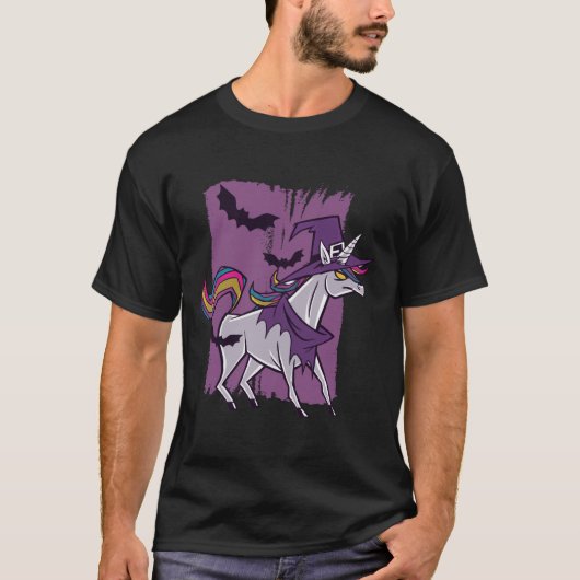 T-shirt Sorcière Unicorne (Devant)