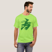 T-shirt Sorcière verte (Devant entier)