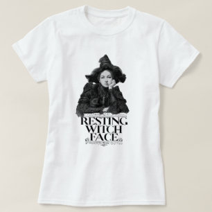 T-shirt Sorcière vintage "Repose du visage de la sorcière"