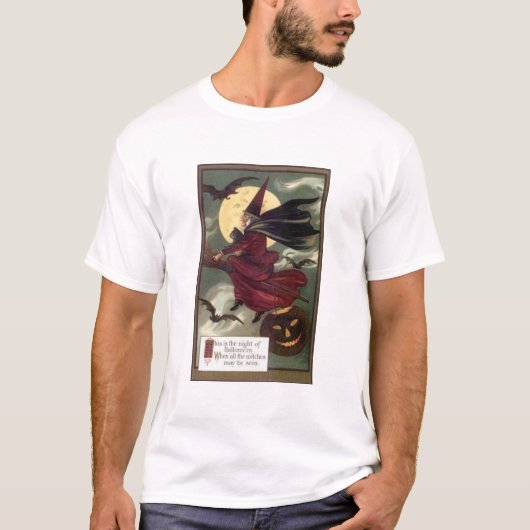 T-shirt Sorcière volante (Devant)