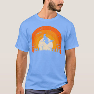 T-shirt Sorcières avec des accroches Camping drôle Hallowe