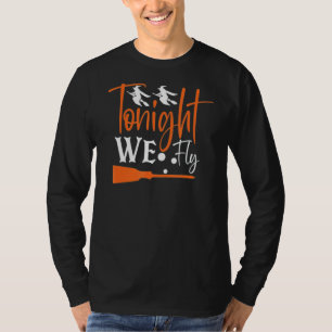 T-shirt Sorcières Ce Soir Nous Volons Halloween Hocus Pocu