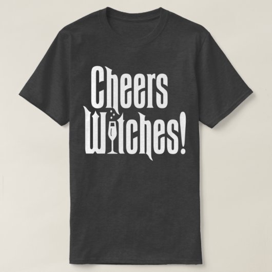 T-shirt Sorcières de la fête d'Halloween (Design devant)