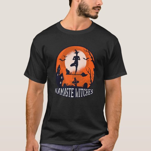 T-shirt Sorcières Namaste   (Devant)
