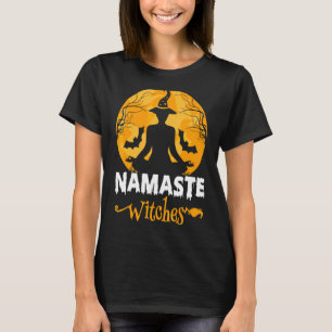 T-shirt Sorcières Namaste Style Vintage Yoga Sorcellerie S