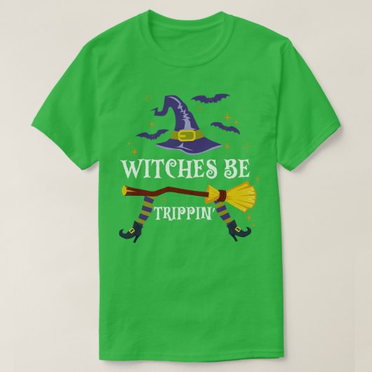 T-shirt Sorcières Trippin Halloween (Design devant)