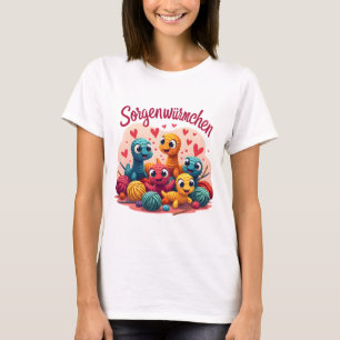 T-shirt Sorgenwürmchen - vers préoccupants