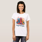 T-shirt Sorgenwürmchen - vers préoccupants (Devant entier)