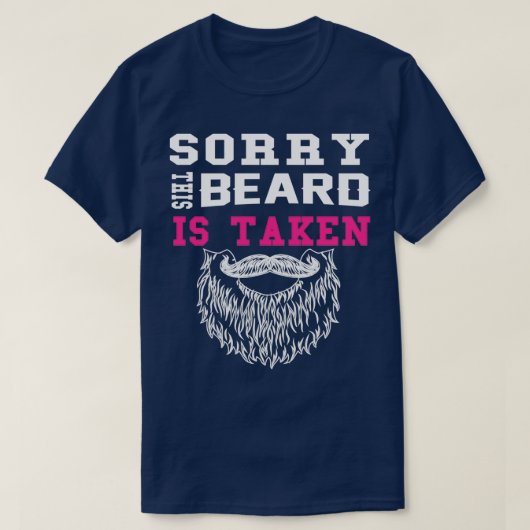 T-shirt Sorrey cette barbe prise 1 (Design devant)