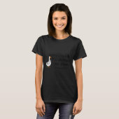 T-shirt Sorry I'm Late Funny Goose Christian Bible Verse F (Devant entier)