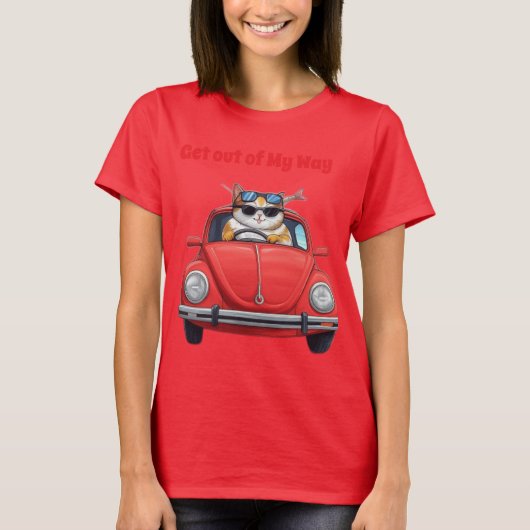 T-shirt sors de mon chemin (Devant)