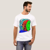 T-shirt Sort malheureux imminent (Devant entier)