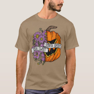 T-shirt Sorta Éffrayante Sorta Sweetie Happy Halloween eff