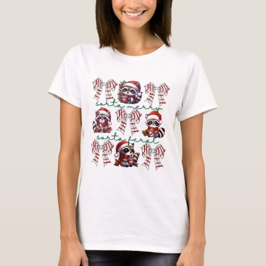 T-shirt Sorta Merry Sorta Feral Bow (Devant)